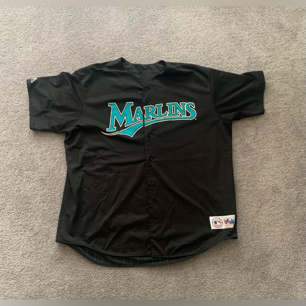(Vintage 90’s) Florida Marlins Reversible Jersey